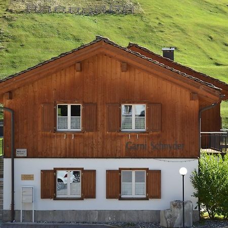 Schnider Bed&Breakfast Und Cafe Vals Exterior foto