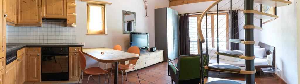 Schnider Bed&Breakfast Und Cafe Vals Exterior foto